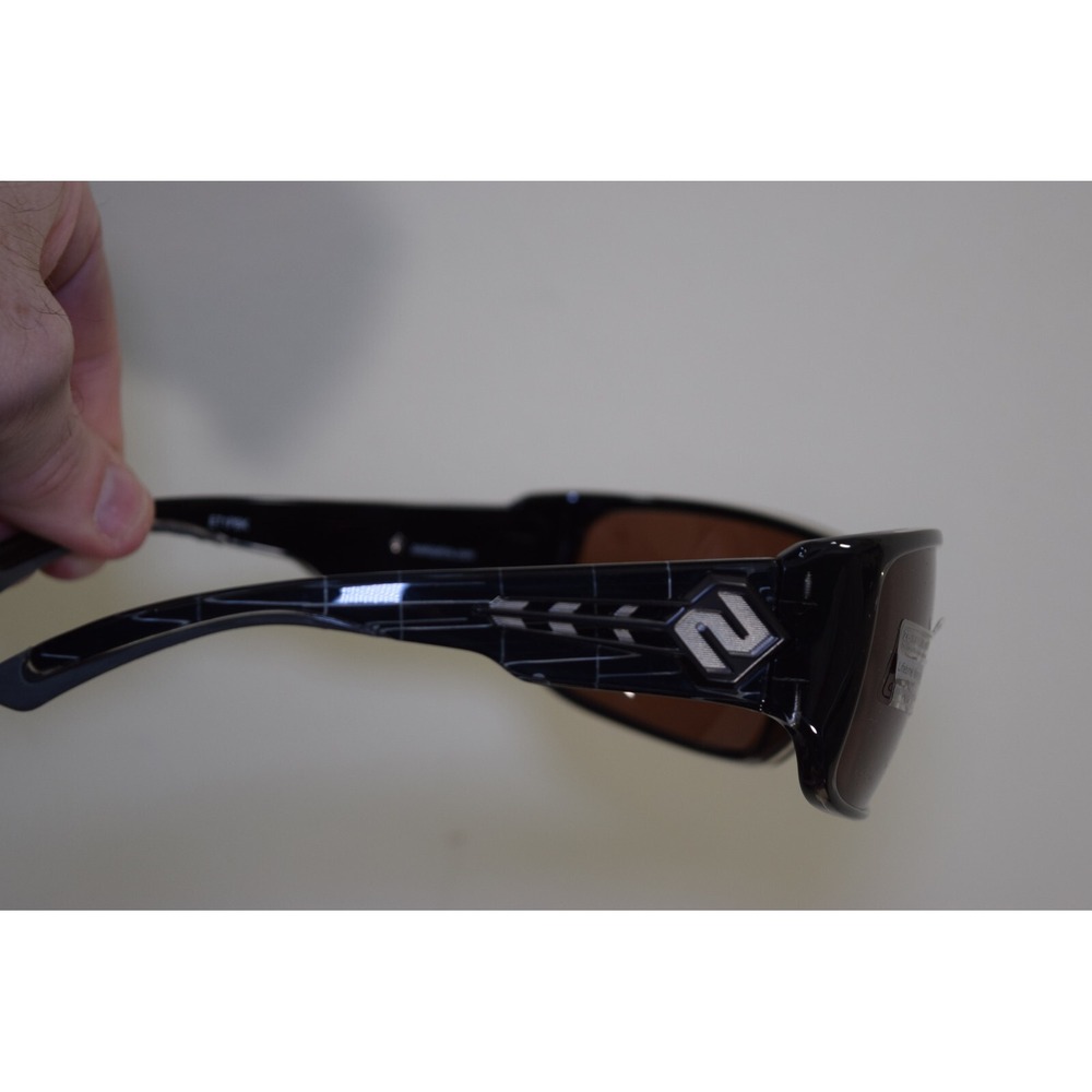Vintage 2010 Zeal Optics EMIT Black Wrap ZB-13 Polarized MENS Sunglasses NEW